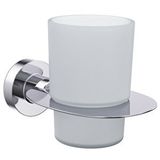 Line Bathroom Master Diş Fırçalık (buzlu Cam) Krom Çok Renkli