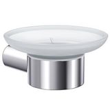 Line Bathroom Opal Sabunluk (buzlu Cam) Krom Gümüş