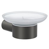 Line Bathroom Opal Sabunluk (buzlu Cam) Mat Antrasıt Antrasit