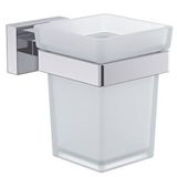 Line Bathroom Prime Diş Fırçalık (buzlu Cam) Krom Çok Renkli