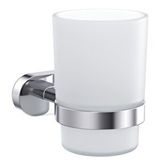 Line Bathroom Venüs Diş Fırçalık (buzlu Cam) Krom Çok Renkli