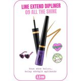 Line Extend Dipliner Uzun Süre Kalıcı - 09 All The Shine - Sarı