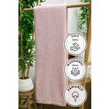 Line Luxury Pamuklu Banyo Havlusu 100x150 - Pudra