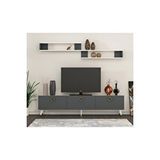 Line Tv Ünitesi Beyaz-antrasit 180 Cm - X3132