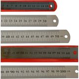 Linea Beşli Çelik Cetvel Seti ( 15-30-50-60-100 Cm) - Uzunluk