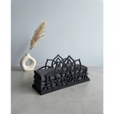 Linea Craft Lotus Masaüstü Peçetelik - Siyah