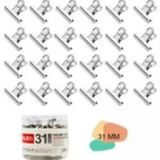 Linea Dl6125 24 Adet 31 mm Round Metal Kıskaç