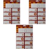 Linea Galatasaray Ders Programlı Okul Etiketi 3 YAPRAK463643 - Renkli