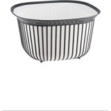 Linea Kare Çizgi Desenli Kase 4 Lt -BNM-3712 - Renkli