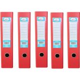 Linea Klasör Geniş-Yüksek ( Kırmızı ) ( 5 Adet ) ( 34,50 * 28,50 cm ) - Boyut - Plastik Klasör