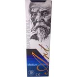 Linea Medium Kömür Füzen Kalem ( 10 'lu Kutu ) - Medium ( ORTA ) - Siyah
