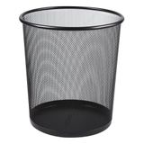 Linea Metal Delikli Çöp Kovası Siyah