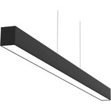 Linear 100 cm Sıva Üstü Led Aydınlatma Armatürü 40W - Beyaz - Siyah