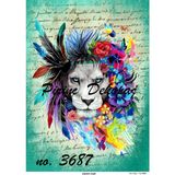 Lineart LA-3687 Pirinç Dekupaj Kağıdı