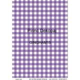 Lineart LA-GINGHAM15 Pirinç Dekupaj Kağıdı