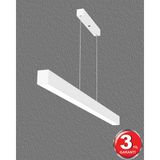 Lineer 80 cm - Ledli Modern Sarkıt Linear LED Avize Salon Mutfak Oturma Odası Yatak Odası Antre Hol Ofis LED - Beyaz - Gün Işığı (4000K)