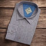 Linen Keten Klasik Uzun Kollu Terletmeyen Bej Erkek Gömlek (Regular Kalıp) - 4XL