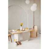 Linen Mood Premium Bej Renk Linen Keten Runner 40 X 150cm