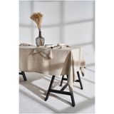 Linen Mood Premium Çuval Renk Linen Keten Masa Örtüsü
