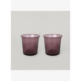 Linens Alexa 2'li 300 ml Meşrubat Bardağı Mürdüm