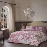 Linens Allday Pale Pamuk Saten Çift Kişilik Nevresim Takımı Pembe - 200 x 220 cm