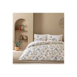 Linens Allday Tresca Pamuk Saten Çift Kişilik Nevresim Takımı Turuncu