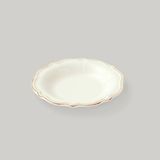 Linens Cinnamon Porselen 23 cm Çukur Tabak Ekru-Kahve