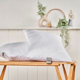Linens Comfy Boncuk Elyaf Standart Yastık - 50 x 70 cm - Beyaz