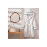 Linens Davina S/M Pamuk Bornoz Beyaz