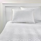 Linens Fluffy Pamuk Kapitone Standart Yastık Alezi - 1 x 10 m - 190 x 200 cm
