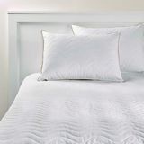 Linens Fluffy Pamuk Tek Kişilik Yatak Alezi - 100 x 200 cm - Beyaz