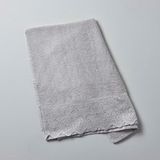 Linens Lace Pamuk 50x80 cm Yüz Havlusu Gri