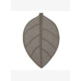 Linens Leaf Gri Amerikan Servis