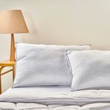 Linens Luxury Bambu Yastık Standart - 50 x 70 cm - Beyaz