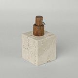 Linens Marble 8,3x8,3x15,2 cm Sıvı Sabunluk