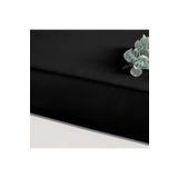 Linens Mix Match Pamuk Saten Siyah Çift Kişilik Lastikli Çarşaf