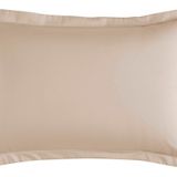 Linens Mix&Match Pamuk Saten 2'li Volanlı Yastık Kılıfı Seti Camel