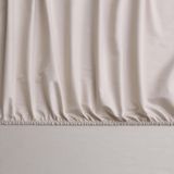 Linens Mix&Match Pamuk Saten Queen Size Lastikli Çarşaf Taş