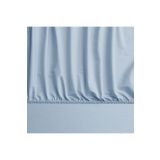 Linens Mix&Match Pamuk Saten Tek Kişilik Lastikli Çarşaf Mavi