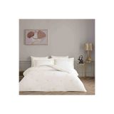 Linens Premium Dandelo Pamuk Brode Çift Kişilik Nevresim Takımı Beyaz