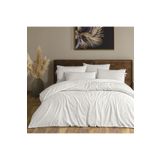 Linens Premium Hemlin Nevresim Takımı Çift Kişilik Beyaz