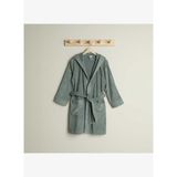 Linens Premium Pamuk L Bornoz Haki (400 G/M²)