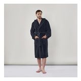 Linens Premium Pamuk XL Bornoz Siyah