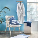 Linens Soft Pamuk 85x150 cm Banyo Havlusu Beyaz - Renkli