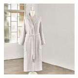 Linens Soft Pamuk Bornoz Gri L
