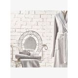 Linens Soft Pamuk Bornoz Gri