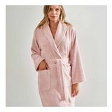 Linens Soft Pamuk Bornoz Pudra L