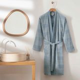 Linens Tressa Pamuk L/xl Bornoz Mavi - L - XL