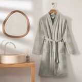 Linens Tressa Pamuk S/m Bornoz Beyaz - S - M - Vizon
