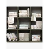 Linens Tropicano Pamuk 50x85 cm Yüz Havlusu Beyaz (450 G/M²)